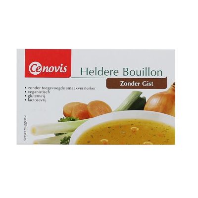 Heldere bouillon (gistvrij) van Cenovis, 12 x 88 g